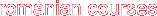 romanian courses